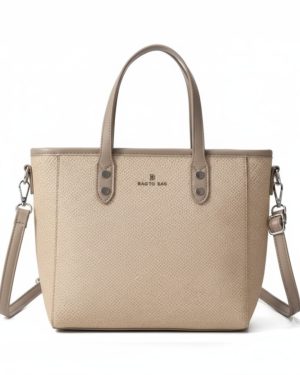 BAG TO BAG Τσάντα χειρός XY-37022 - Μπέζ ΓΥΝΑΙΚΕΙΕΣ ΤΣΑΝΤΕΣ > SPRING – SUMMER 2026 > ΕΚΘΕΣΗ > Τσάντες Χειρός - Γυναικείες Τσάντες