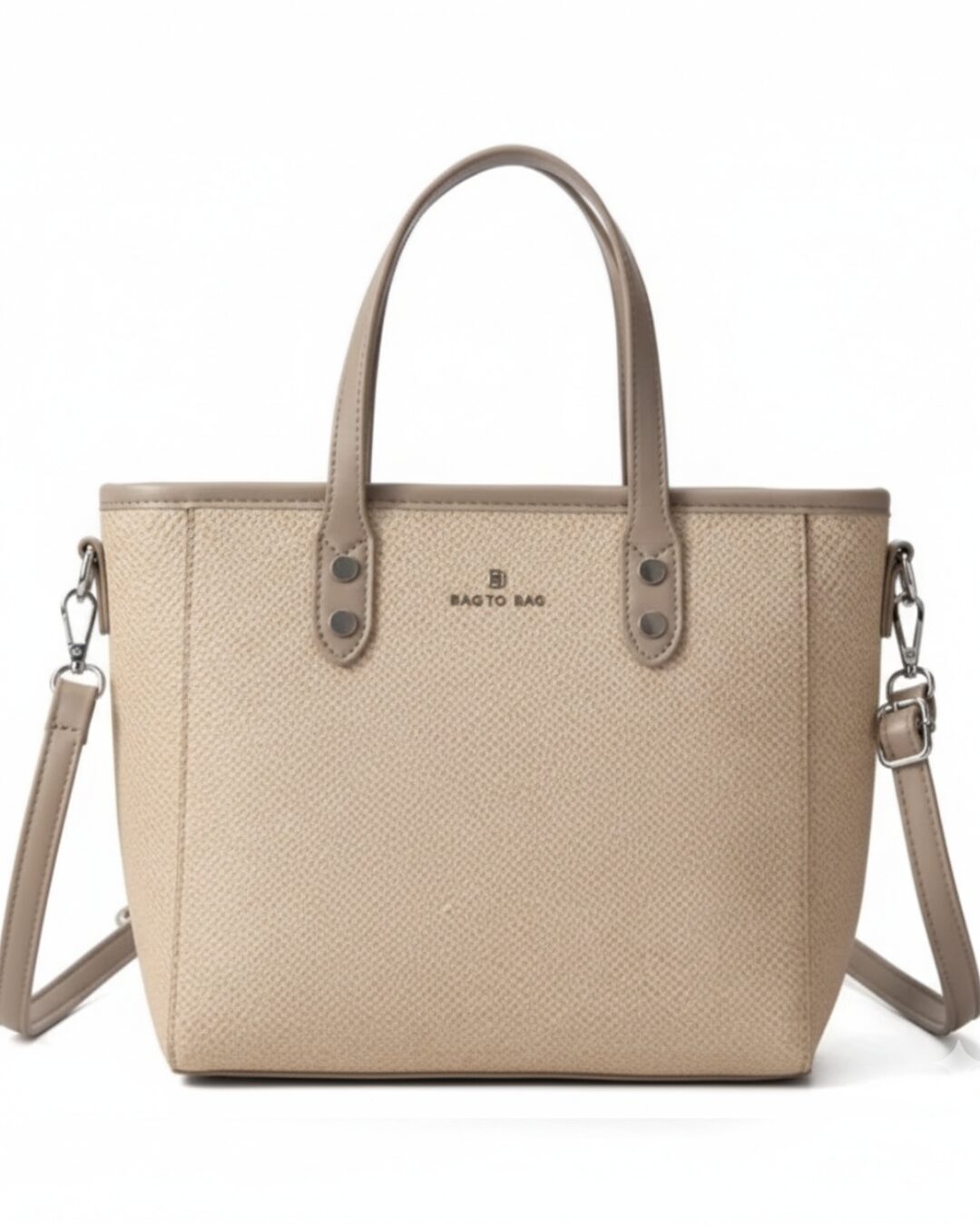 BAG TO BAG Τσάντα χειρός XY-37022 - Μπέζ ΓΥΝΑΙΚΕΙΕΣ ΤΣΑΝΤΕΣ > SPRING – SUMMER 2026 > ΕΚΘΕΣΗ > Τσάντες Χειρός - Γυναικείες Τσάντες