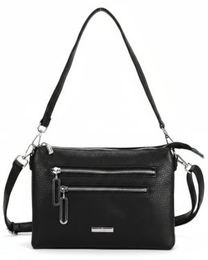 BAG TO BAG Τσάντα χιαστί XY-37019 - Μαύρο ΓΥΝΑΙΚΕΙΕΣ ΤΣΑΝΤΕΣ > SPRING – SUMMER 2026 > ΕΚΘΕΣΗ > Τσάντες Χιαστί - Γυναικείες Τσάντες