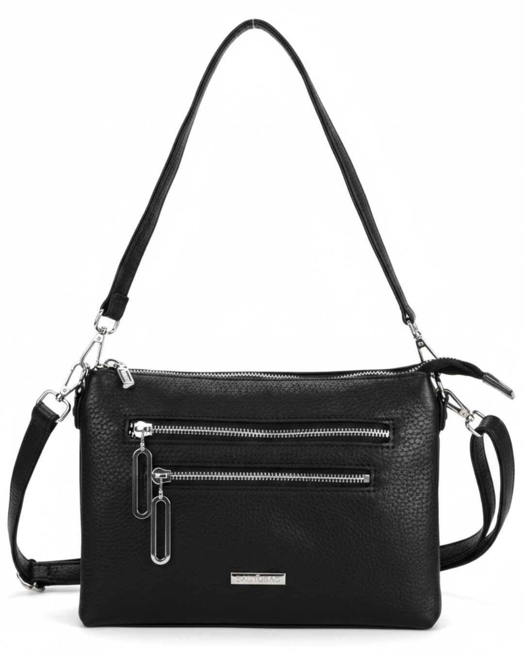 BAG TO BAG Τσάντα χιαστί XY-37019 - Μαύρο ΓΥΝΑΙΚΕΙΕΣ ΤΣΑΝΤΕΣ > SPRING – SUMMER 2026 > ΕΚΘΕΣΗ > Τσάντες Χιαστί - Γυναικείες Τσάντες