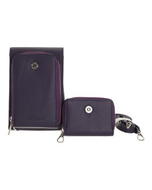 BAG TO BAG Τσάντα χιαστί YC-03057 - Μώβ ΓΥΝΑΙΚΕΙΕΣ ΤΣΑΝΤΕΣ > SPRING – SUMMER 2026 > Τσάντες Χιαστί - Γυναικείες Τσάντες