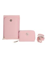 BAG TO BAG Τσάντα χιαστί YC-03057 - Ροζ ΓΥΝΑΙΚΕΙΕΣ ΤΣΑΝΤΕΣ > SPRING – SUMMER 2026 > Τσάντες Χιαστί - Γυναικείες Τσάντες