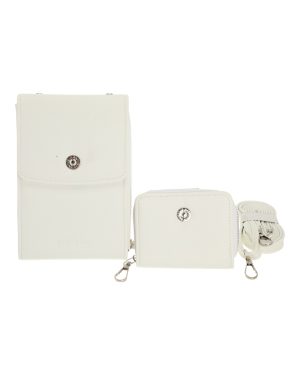 BAG TO BAG Τσάντα χιαστί YC-03058 - Ασπρο ΓΥΝΑΙΚΕΙΕΣ ΤΣΑΝΤΕΣ > SPRING – SUMMER 2026 > Τσάντες Χιαστί - Γυναικείες Τσάντες