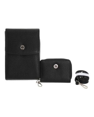 BAG TO BAG Τσάντα χιαστί YC-03058 - Μαύρο ΓΥΝΑΙΚΕΙΕΣ ΤΣΑΝΤΕΣ > SPRING – SUMMER 2026 > Τσάντες Χιαστί - Γυναικείες Τσάντες