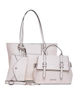 BAG TO BAG Τσάντα ώμου  JX-2661 - Ασπρο ΓΥΝΑΙΚΕΙΕΣ ΤΣΑΝΤΕΣ > SPRING – SUMMER 2026 > ΕΚΘΕΣΗ > Τσάντες Ωμου - Γυναικείες Τσάντες