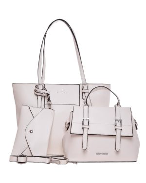 BAG TO BAG Τσάντα ώμου  JX-2661 - Ασπρο ΓΥΝΑΙΚΕΙΕΣ ΤΣΑΝΤΕΣ > SPRING – SUMMER 2026 > ΕΚΘΕΣΗ > Τσάντες Ωμου - Γυναικείες Τσάντες