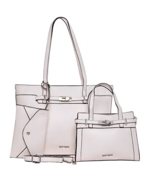 BAG TO BAG Τσάντα ώμου  JX-2662 - Ασπρο ΓΥΝΑΙΚΕΙΕΣ ΤΣΑΝΤΕΣ > SPRING – SUMMER 2026 > ΕΚΘΕΣΗ > Τσάντες Ωμου - Γυναικείες Τσάντες