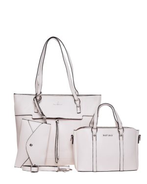 BAG TO BAG Τσάντα ώμου  JX-2663 - Ασπρο ΓΥΝΑΙΚΕΙΕΣ ΤΣΑΝΤΕΣ > SPRING – SUMMER 2026 > ΕΚΘΕΣΗ > Τσάντες Ωμου - Γυναικείες Τσάντες