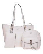 BAG TO BAG Τσάντα ώμου  JX-2666 - Ασπρο ΓΥΝΑΙΚΕΙΕΣ ΤΣΑΝΤΕΣ > SPRING – SUMMER 2026 > ΕΚΘΕΣΗ > Τσάντες Ωμου - Γυναικείες Τσάντες