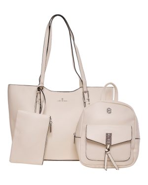 BAG TO BAG Τσάντα ώμου  JX-2666 - Μπέζ ΓΥΝΑΙΚΕΙΕΣ ΤΣΑΝΤΕΣ > SPRING – SUMMER 2026 > ΕΚΘΕΣΗ > Τσάντες Ωμου - Γυναικείες Τσάντες