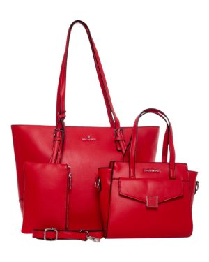 BAG TO BAG Τσάντα ώμου  JX-2667 - Κόκκινο ΓΥΝΑΙΚΕΙΕΣ ΤΣΑΝΤΕΣ > SPRING – SUMMER 2026 > ΕΚΘΕΣΗ > Τσάντες Ωμου - Γυναικείες Τσάντες