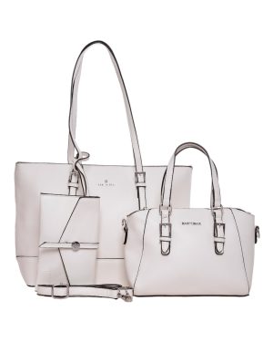 BAG TO BAG Τσάντα ώμου  JX-2668 - Ασπρο ΓΥΝΑΙΚΕΙΕΣ ΤΣΑΝΤΕΣ > SPRING – SUMMER 2026 > ΕΚΘΕΣΗ > Τσάντες Ωμου - Γυναικείες Τσάντες