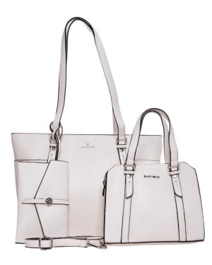 BAG TO BAG Τσάντα ώμου  JX-2669 - Ασπρο ΓΥΝΑΙΚΕΙΕΣ ΤΣΑΝΤΕΣ > SPRING – SUMMER 2026 > ΕΚΘΕΣΗ > Τσάντες Ωμου - Γυναικείες Τσάντες