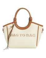 BAG TO BAG Τσάντα ώμου KX2507 - Κάμελ ΓΥΝΑΙΚΕΙΕΣ ΤΣΑΝΤΕΣ > SPRING – SUMMER 2026 > Τσάντες Ωμου - Γυναικείες Τσάντες