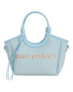 BAG TO BAG Τσάντα ώμου KX2507 - Μπλέ ΓΥΝΑΙΚΕΙΕΣ ΤΣΑΝΤΕΣ > SPRING – SUMMER 2026 > Τσάντες Ωμου - Γυναικείες Τσάντες