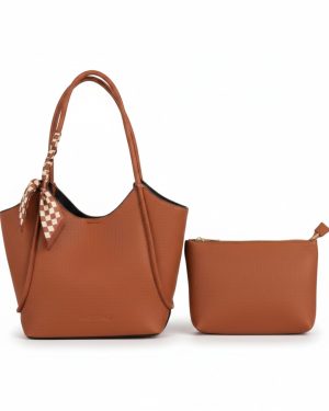 BAG TO BAG Τσάντα ώμου  XY-37006 - Brown ΓΥΝΑΙΚΕΙΕΣ ΤΣΑΝΤΕΣ > SPRING – SUMMER 2026 > ΕΚΘΕΣΗ > Τσάντες Ωμου - Γυναικείες Τσάντες