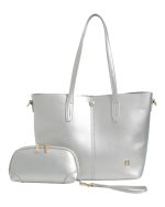 BAG TO BAG Τσάντα ώμου XY-37008 - Ασημί ΓΥΝΑΙΚΕΙΕΣ ΤΣΑΝΤΕΣ > SPRING – SUMMER 2026 > Τσάντες Ωμου - Γυναικείες Τσάντες