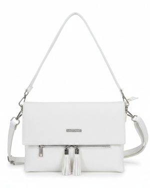 BAG TO BAG Τσάντα ώμου  XY-37018# - Ασπρο ΓΥΝΑΙΚΕΙΕΣ ΤΣΑΝΤΕΣ > SPRING – SUMMER 2026 > ΕΚΘΕΣΗ > Τσάντες Ωμου - Γυναικείες Τσάντες