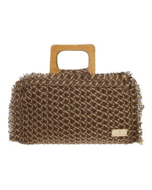 BAG TO BAG Τσαντάκι χειρός CH1722 - Καφέ ΓΥΝΑΙΚΕΙΕΣ ΤΣΑΝΤΕΣ > SPRING – SUMMER 2026 > Βραδινά Τσαντάκια / Clutch - Γυναικείες Τσάντες > Τσάντες Χειρός - Γυναικείες Τσάντες