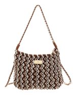 BAG TO BAG Τσαντάκι ώμου KD-1026 - Καφέ ΓΥΝΑΙΚΕΙΕΣ ΤΣΑΝΤΕΣ > SPRING – SUMMER 2026 > Βραδινά Τσαντάκια / Clutch - Γυναικείες Τσάντες > Τσάντες Χειρός - Γυναικείες Τσάντες