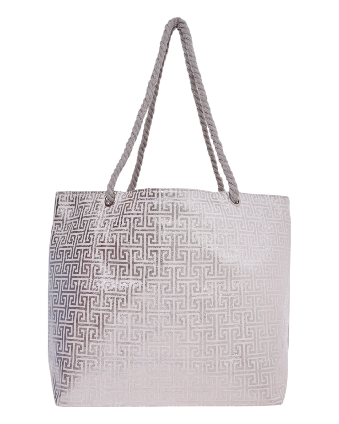 Τσαντα θαλασσης 9601 - Ασημί BAG TO BAG - Image 3