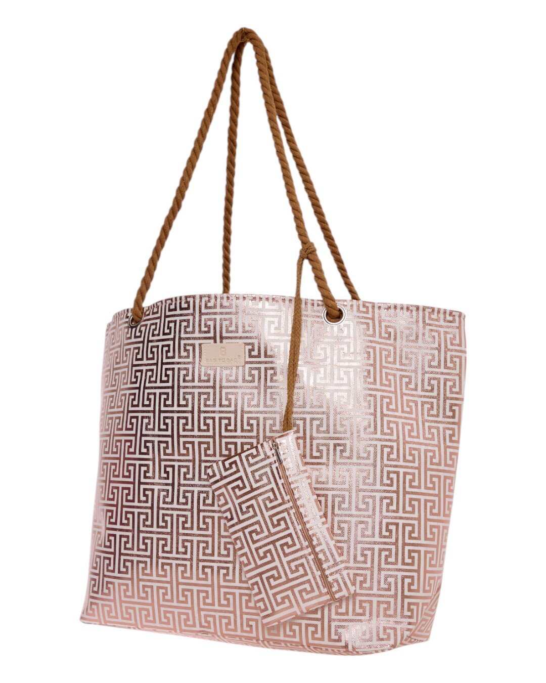 Τσαντα θαλασσης 9601 - Σαμπανιζέ BAG TO BAG - Image 2