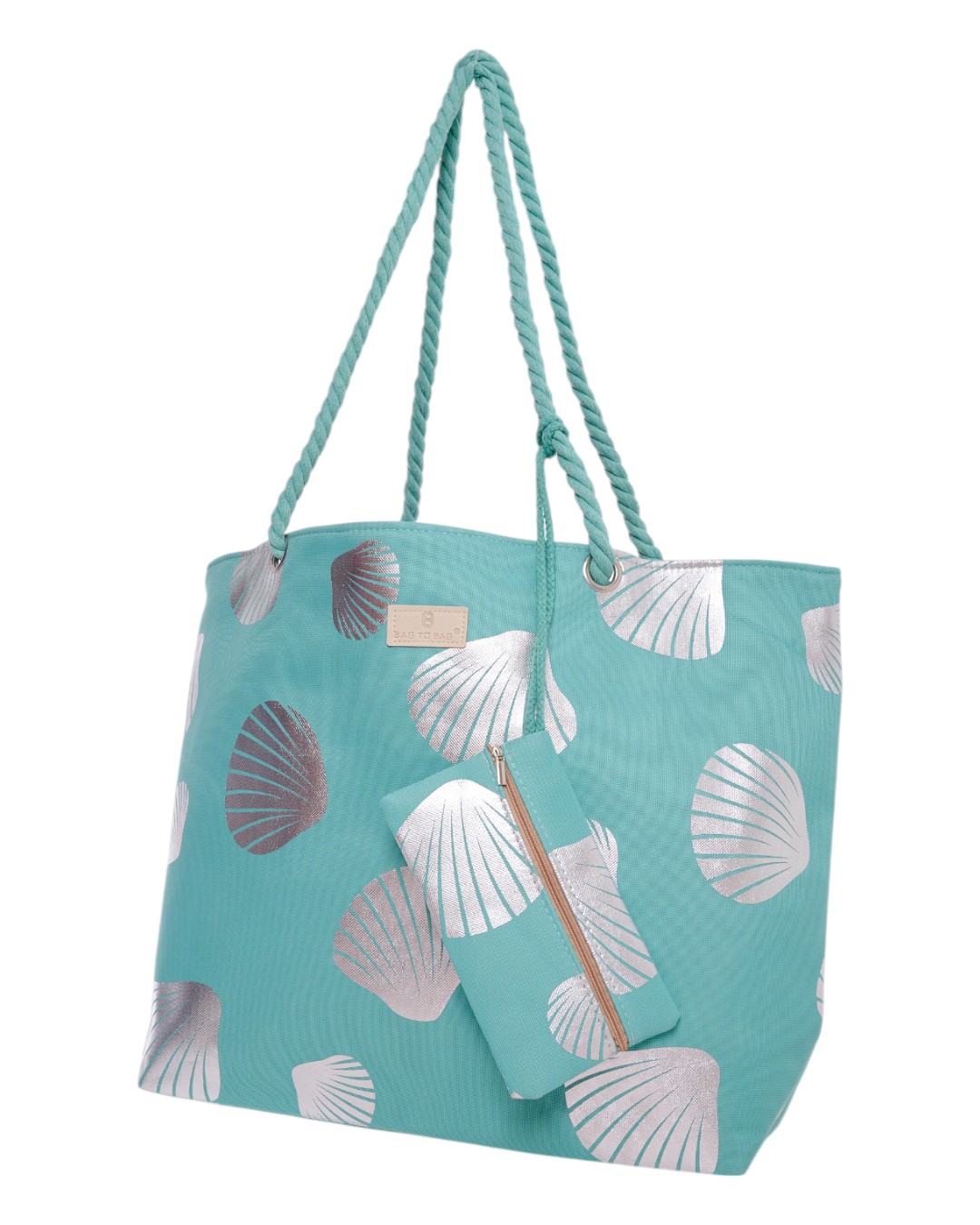 Τσαντα θαλασσης 9603 - Πράσινο BAG TO BAG - Image 2