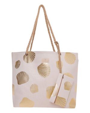 BAG TO BAG Τσαντα θαλασσης 9603 - Χρυσό ΓΥΝΑΙΚΕΙΕΣ ΤΣΑΝΤΕΣ > SPRING – SUMMER 2026 > Τσάντες Ωμου - Γυναικείες Τσάντες > Τσάντες Θαλάσσης - Γυναικείες Τσάντες