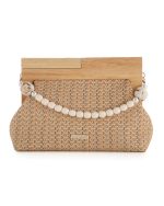 BAG TO BAG Ψάθινη τσάντα χειρός MD2401 - Χακί ΓΥΝΑΙΚΕΙΕΣ ΤΣΑΝΤΕΣ > SPRING – SUMMER 2026 > Τσάντες Φάκελοι - Γυναικείες Τσάντες > Βραδινά Τσαντάκια / Clutch - Γυναικείες Τσάντες > Τσάντες Χειρός - Γυναικείες Τσάντες