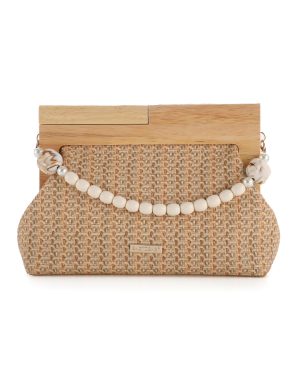 BAG TO BAG Ψάθινη τσάντα χειρός MD2401 - Χακί ΓΥΝΑΙΚΕΙΕΣ ΤΣΑΝΤΕΣ > SPRING – SUMMER 2026 > Τσάντες Φάκελοι - Γυναικείες Τσάντες > Βραδινά Τσαντάκια / Clutch - Γυναικείες Τσάντες > Τσάντες Χειρός - Γυναικείες Τσάντες