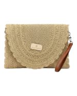 BAG TO BAG Ψάθινη τσάντα χειρός XY-2626 - Μπέζ ΓΥΝΑΙΚΕΙΕΣ ΤΣΑΝΤΕΣ > SPRING – SUMMER 2026 > Τσάντες Χειρός - Γυναικείες Τσάντες