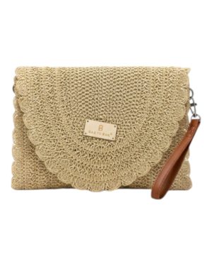 BAG TO BAG Ψάθινη τσάντα χειρός XY-2626 - Μπέζ ΓΥΝΑΙΚΕΙΕΣ ΤΣΑΝΤΕΣ > SPRING – SUMMER 2026 > Τσάντες Χειρός - Γυναικείες Τσάντες