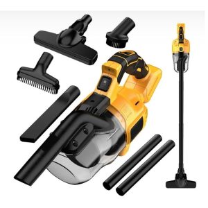Αυτή η ευέλικτη ηλεκτρική σκούπα συνοδεύεται από διαφορετικά εξαρτήματα καθαρισμού για την αντιμετώπιση οποιασδήποτε εργασίας καθαρισμού σε όλες τις επιφάνειες.