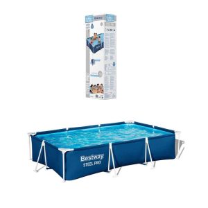 <div>Η πισίνα Steel Pro της Bestway αποτελεί την ιδανική λύση για δροσιά και διασκέδαση στον κήπο ή την αυλή
