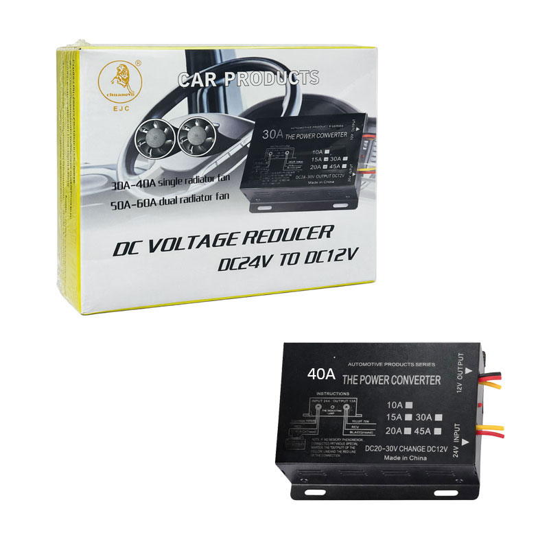 EJC Μετασχηματιστής/Μετατροπέας Αυτοκινήτου DC24V σε DC12V 40A - Car Power Buck Transformer