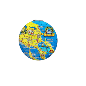 Kαθρέπτης τσέπης Souvenir - Chalkidiki - 7*7*3cm - 871842