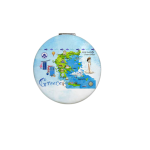 Kαθρέπτης τσέπης Souvenir - Greece - 7*7*3cm - 871839