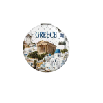 Kαθρέπτης τσέπης Souvenir - Greece - 7*7*3cm - 871858