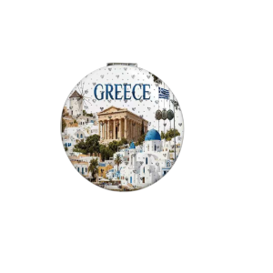 Kαθρέπτης τσέπης Souvenir - Greece - 7*7*3cm - 871858