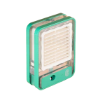 Επαναφορτιζόμενος mini ανεμιστήρας & υγραντήρας - 903487 - Green