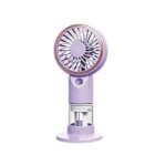 Επαναφορτιζόμενος ανεμιστήρας & υγραντήρας mini - SD-23B - 030007 - Purple