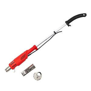 Ισχύς: 2000WΜέγιστη θερμοκρασία: 650°CΕύκολη και ασφαλής χρήση2 σε 1: Ηλεκτρικό θερμοπίστολο / Συσκευή καταστροφής ζιζανίωνΕργονομική κατασκευή λαβήςΦιλικό προς το περιβάλλον: Δεν απαιτείται χρήση χημικώνΟριστική καταστροφή της δομής των ζιζανίωνΡυθμίσεις θερμοκρασίας: