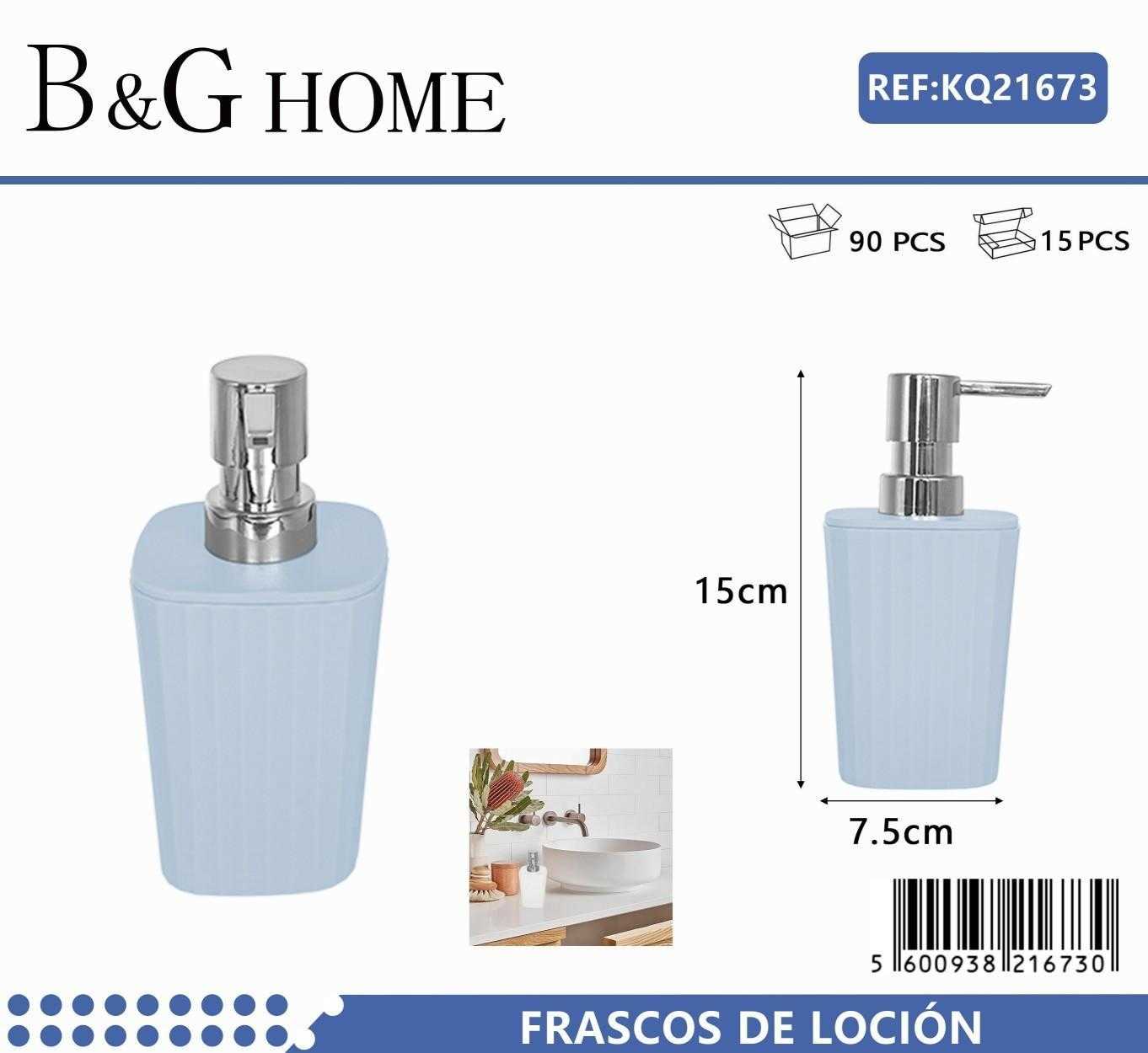 Θήκες κρεμοσάπουνου Dispenser πλαστικές - Σετ 5pcs - Light Blue - 21673 - Image 2