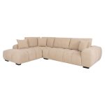 ΚΑΝΑΠΕΣ ΓΩΝΙΑ (ΑΡΙΣΤΕΡΗ) FB93266.01L ΕΚΡΟΥ ΥΦΑΣΜΑ 298x102-208x85Υεκ.