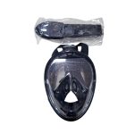 Μάσκα θαλάσσης Full Face με αναπνευστήρα - F-201 - 117405 - Black