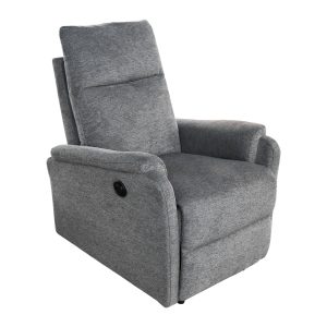 ΠΟΛΥΘΡΟΝΑ RELAX ΜΕ ΗΛΕΚΤΡΙΚΗ ΑΝΑΚΛΙΣΗ FB93309.03 ΓΚΡΙ ΥΦΑΣΜΑ 75x87x102Yεκ