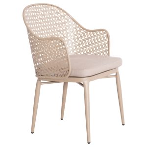 ΠΟΛΥΘΡΟΝΑ ΑΛΟΥΜΙΝΙΟΥ FB96268.03 ΚΑΠΟΥΤΣΙΝΟ-ΜΑΞΙΛΑΡΙ ΜΠΕΖ 58x55x83Υεκ.