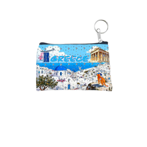 Πορτοφόλι Souvenir μπρελόκ - PVC - Greece - 11*7cm - 871736