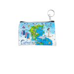 Πορτοφόλι Souvenir μπρελόκ - PVC - Greece - 11*7cm - 871739