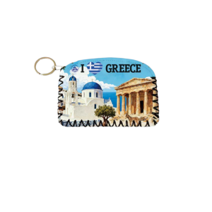 Πορτοφόλι Souvenir μπρελόκ - PVC - Greece - 14*9cm - 871757